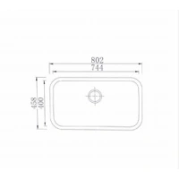 Stainless Steel Lab Sink 802h-458w Stainless Steel Lab Sink 802h-458w